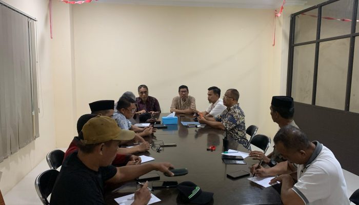 Dr. Moh Nasir DJ Daimaroto SH MH, Pimpin Rapat Persiapan Pawai Takbiran Hari Raya Idul Fitri 1446 H/2025 M