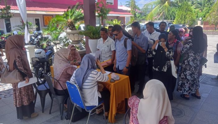 Pelaksanaan Tes Kesehatan Bagi PPPK Yang Dinyatakan Lulus 2024 Resmi Di Buka Oleh RSUD Buol