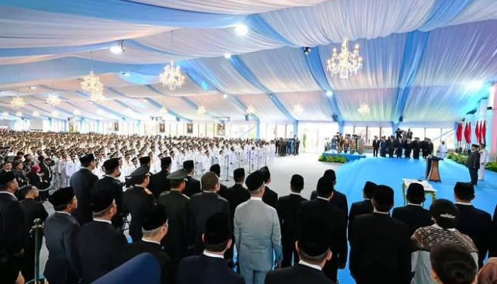 Presiden RI Prabowo Subianto Resmi Lantik Bupati Buol H. Risharyudi MM dan Dr Moh Nasir Dj Daimaroto SH MH di Istana Merdeka