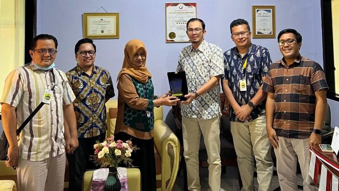 RSUD Moklyuri Buol Terima KP2KP Buol Dalam Gelar Pojok Pajak