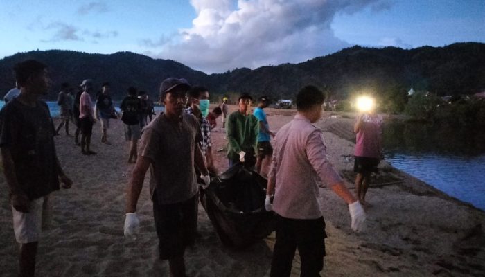 Bocah 12 Tahun Temukan Mayat di Pantai Lambagu Dungingis, Dakopamean