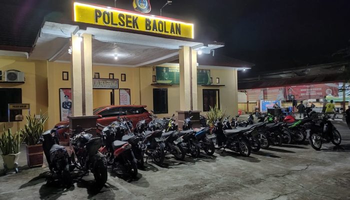 Razia Balap Liar dan Knalpot Brong, Kapolsek Baolan Temukan Anak 12 Tahun Mengendarai Motor di Jalan