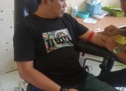 Salah Satu Angle DPRD Buol Sumbangkan Darah untuk Keluarga Pasien di RSUD Mokolyuri Buol