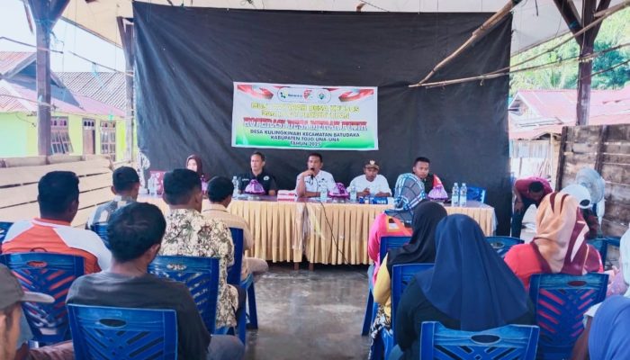 Kopdes Merah Putih di Kecamatan Batudaka Tojo Una-Una, Capai 100% Terbentuk di 9 Desa