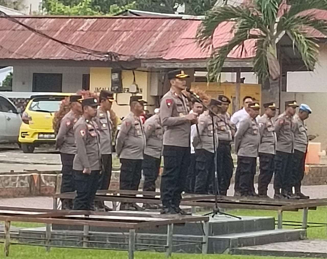 Kapolres Tolitoli Ajak Anggota Polri Aktif Bantu Warga yang Membutuhkan