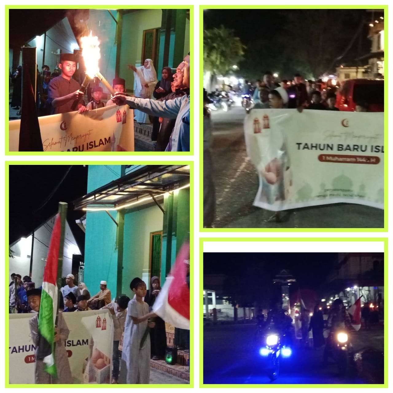 Pawai Obor 1 Muharam 1447 H, RISMA Babul Khair Tuweley Kobarkan Semangat Hijrah