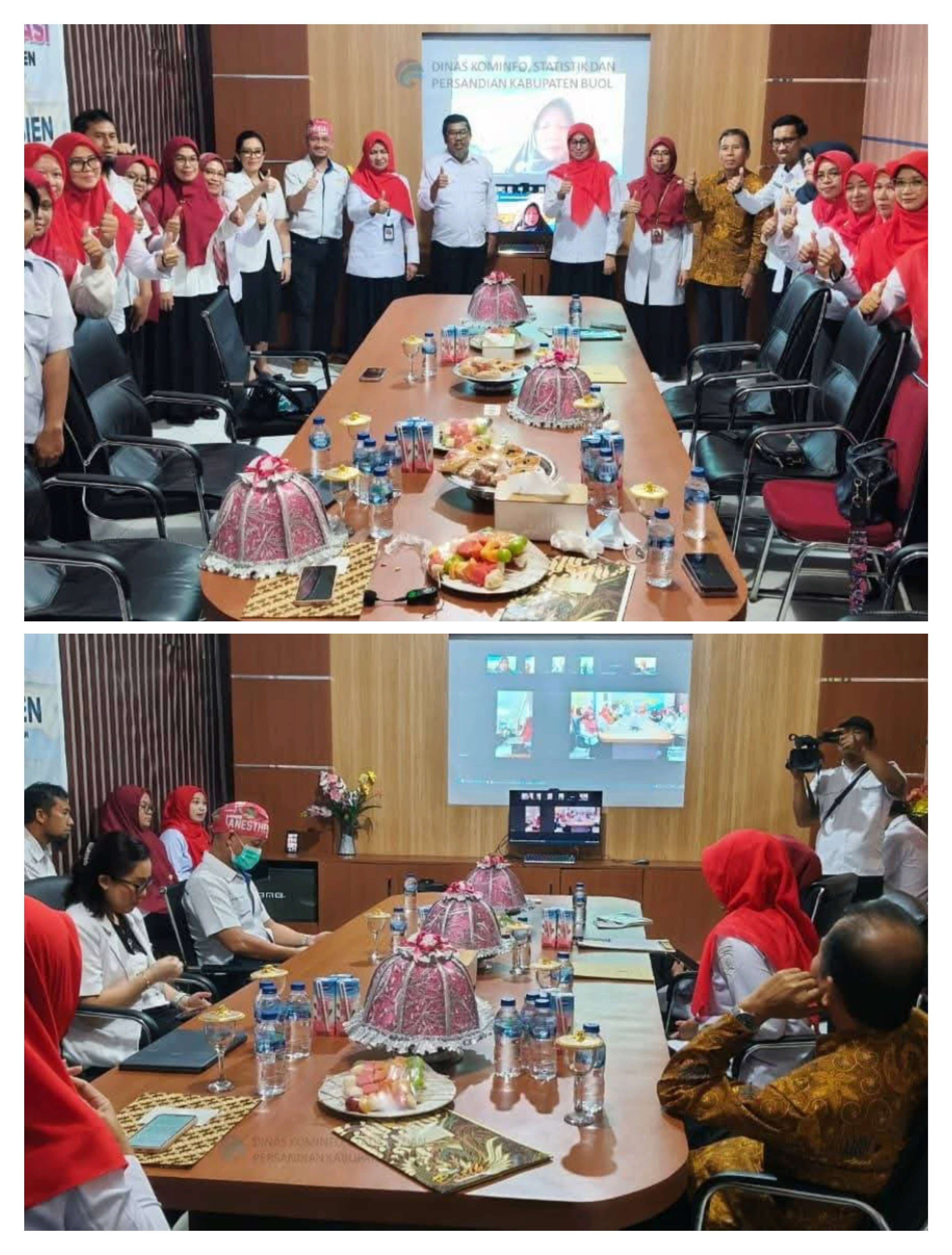 Direktur RSUD Mokolyuri Buol Dampingi Wakil Bupati Buol Survey Verifikasi Akreditas