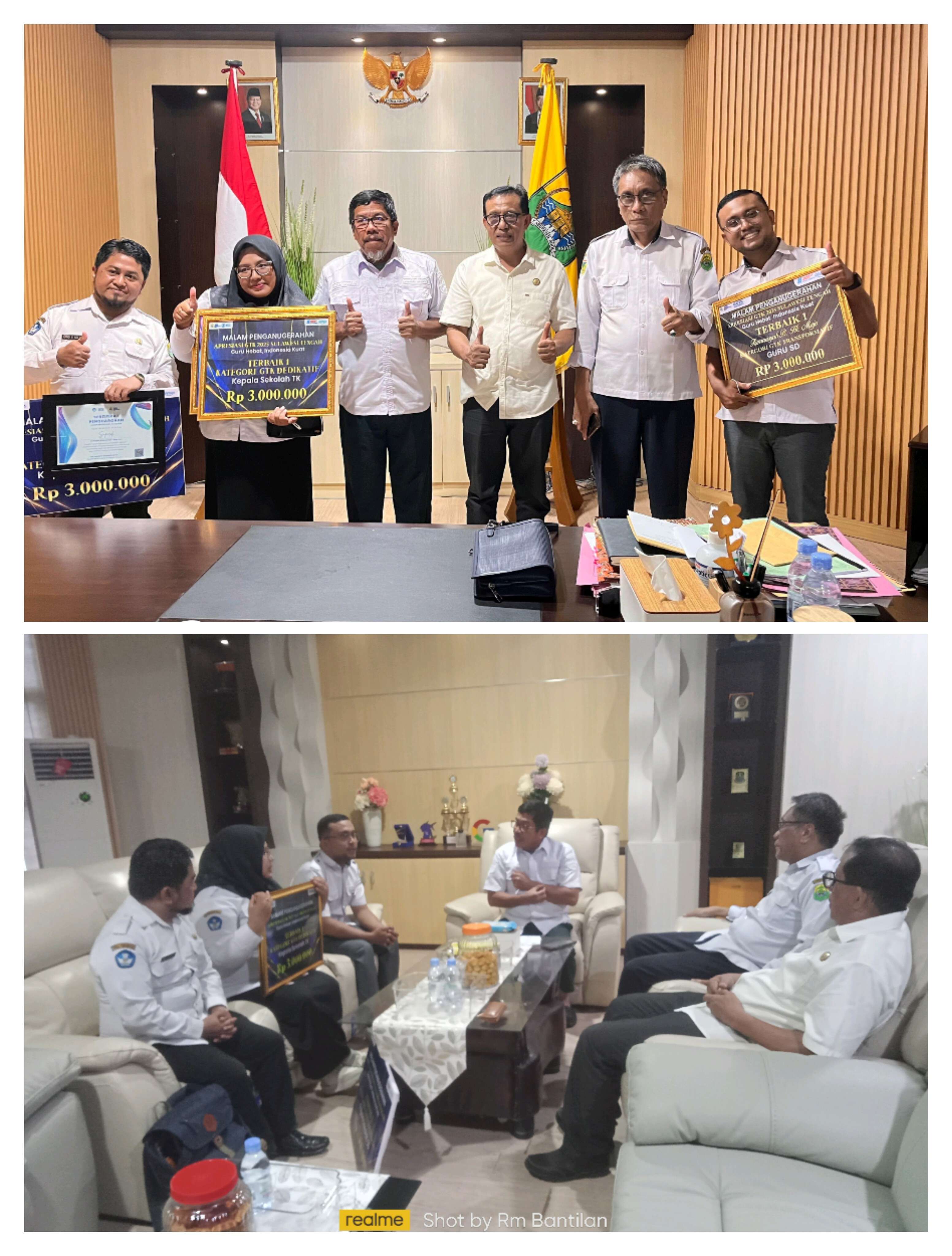 Wabup Buol Lepas Tiga Guru Berprestasi Wakili Sulawesi Tengah ke Jakarta