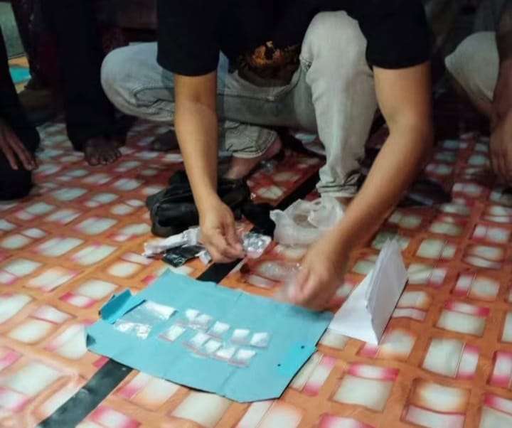 Polres Buol Amankan Barang Bukti Narkotika Jenis Sabu di Desa Ngune Kecamatan Lakea