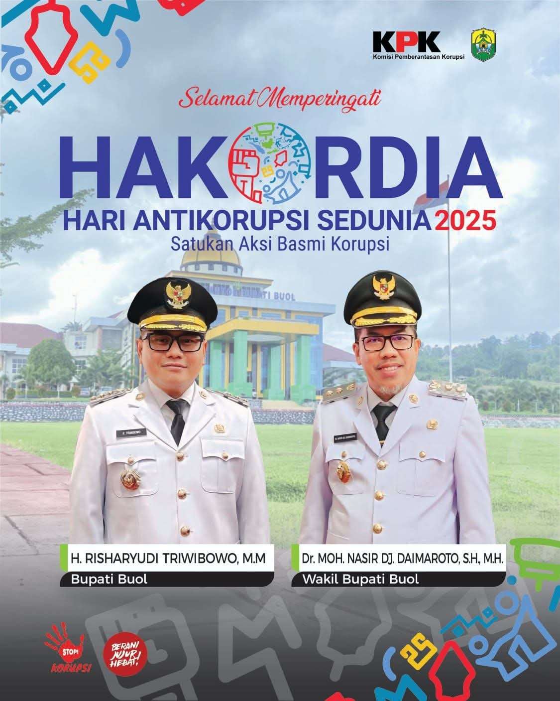 Pemkab Buol Ajak Masyarakat Satukan Aksi Basmi Korupsi di Momentum HAKORDIA 2025