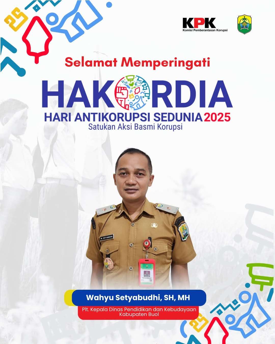 Satukan Aksi Basmi Korupsi, Disdikbud Buol Dorong Penguatan Integritas Pendidikan