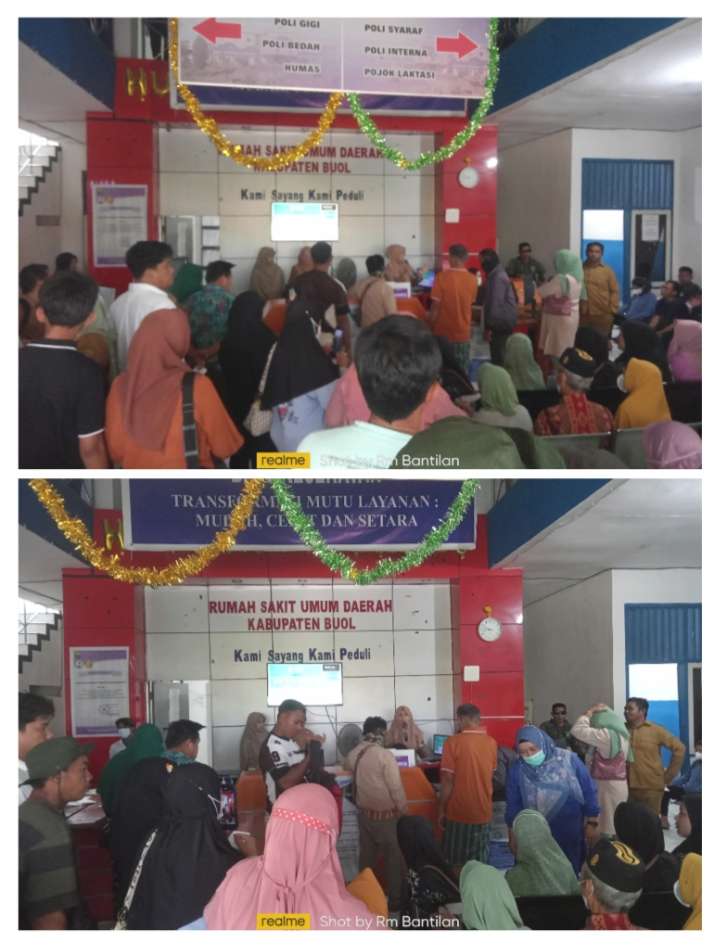 RSUD Mokoyurli Buol Terus Tingkatkan Pelayanan, Meski Sempat Dihadapkan Gangguan Sistem Antrian