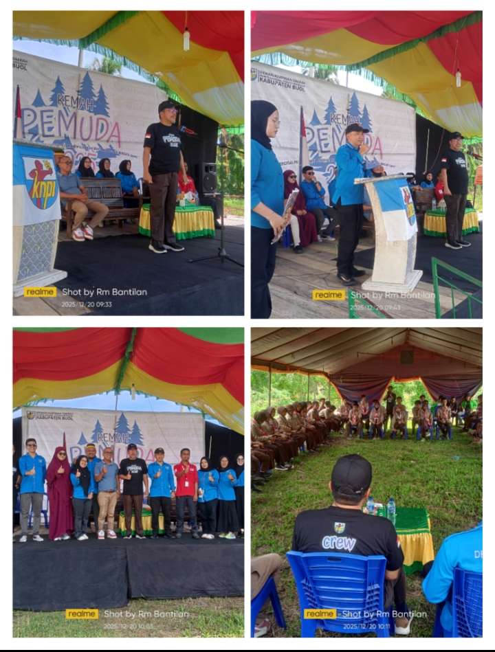 Wakil Bupati Buol Pimpin Pembukaan Kemah Pemuda Tahun 2025