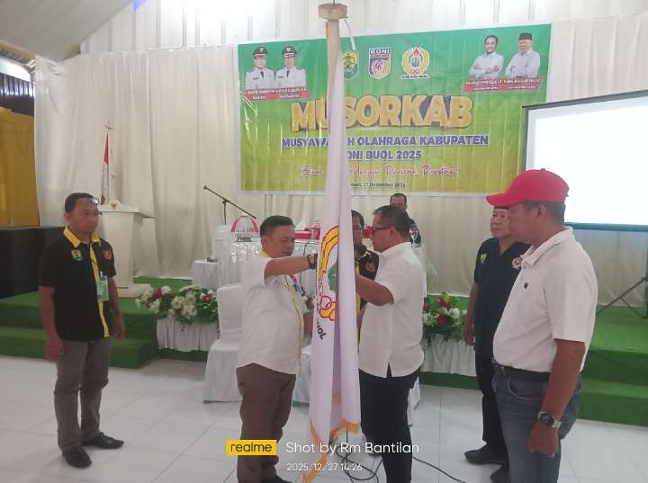 H. Risharyudi Triwibowo Terpilih Aklamasi sebagai Ketua Umum KONI Buol Periode 2026–2030