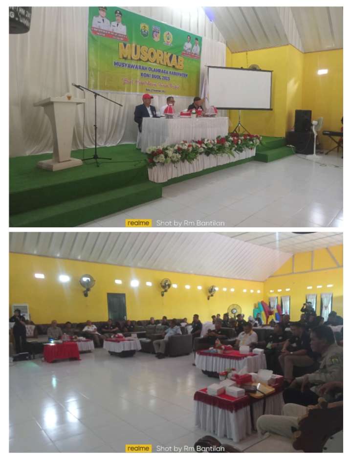 Bupati Buol Tutup Musorkab II KONI Buol, Tegaskan Komitmen Wujudkan “Buol Hebat Menuju Puncak Prestasi”