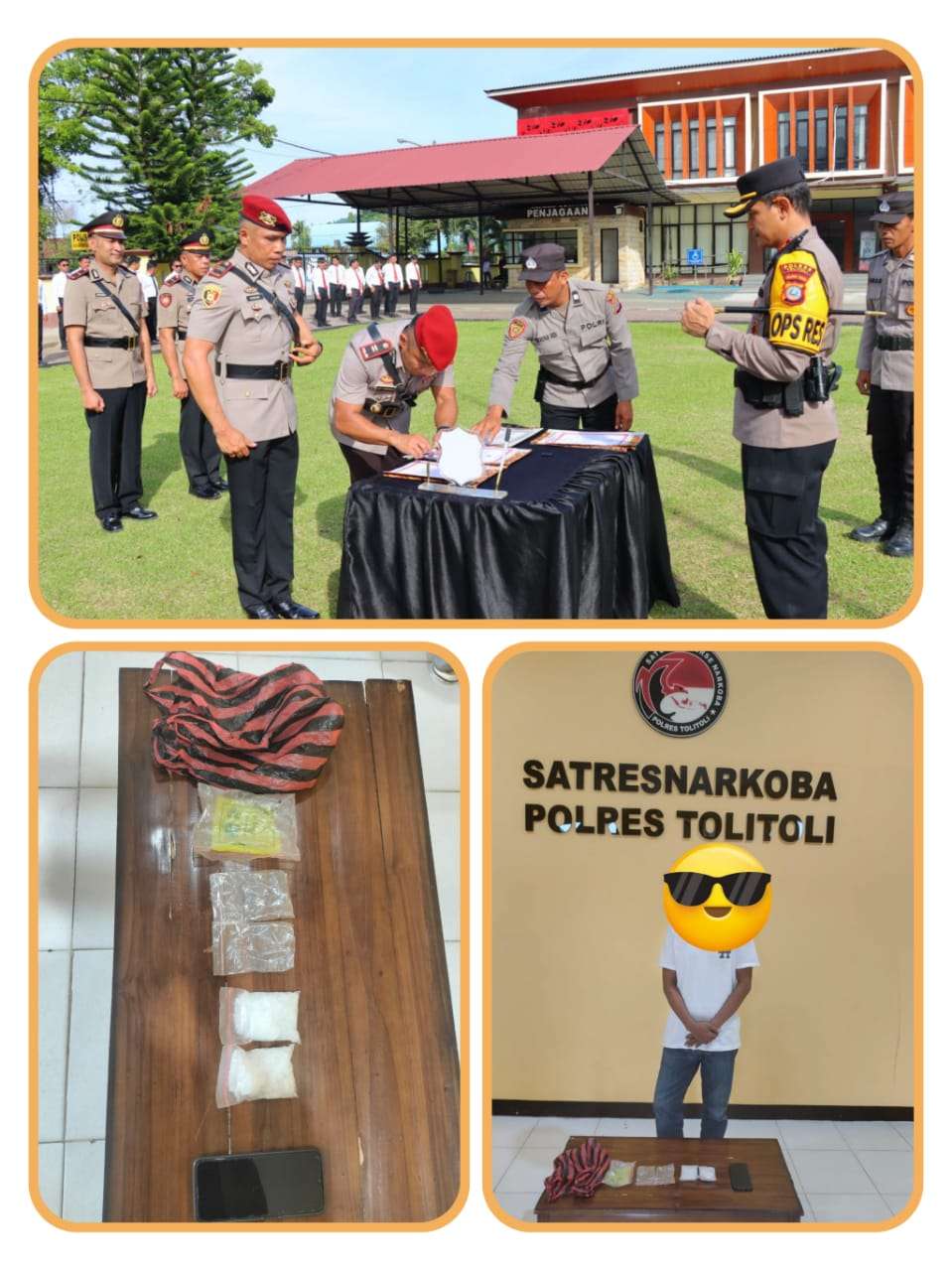 Dua Pekan Usai Dilantik, Kasat Narkoba Polres Tolitoli Bongkar Peredaran 2 Ball Sabu, Ratusan Juta Rupiah Diselamatkan