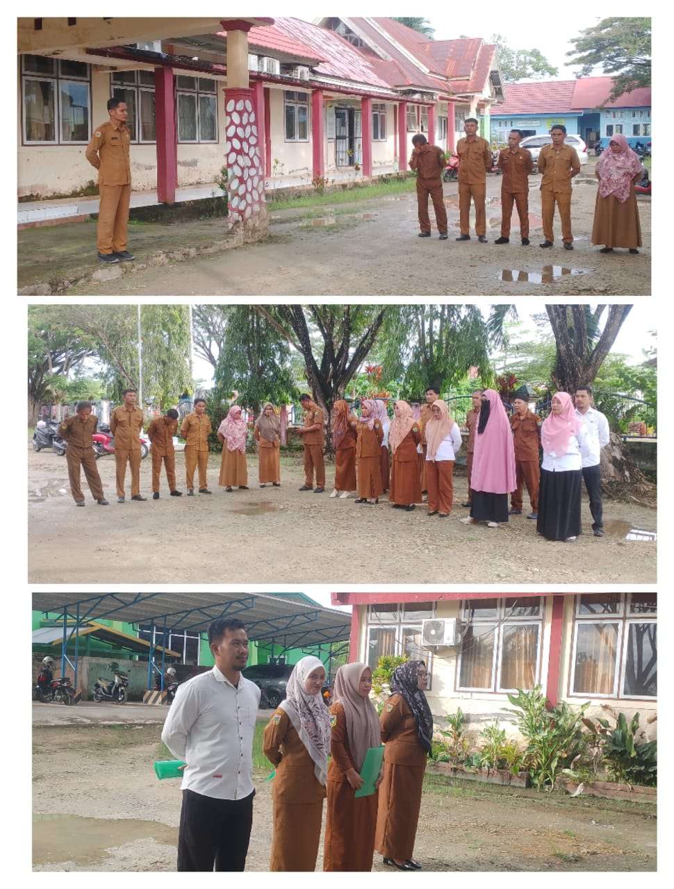 Plt. Camat Biau Pimpin Apel Pagi, Tekankan Disiplin ASN