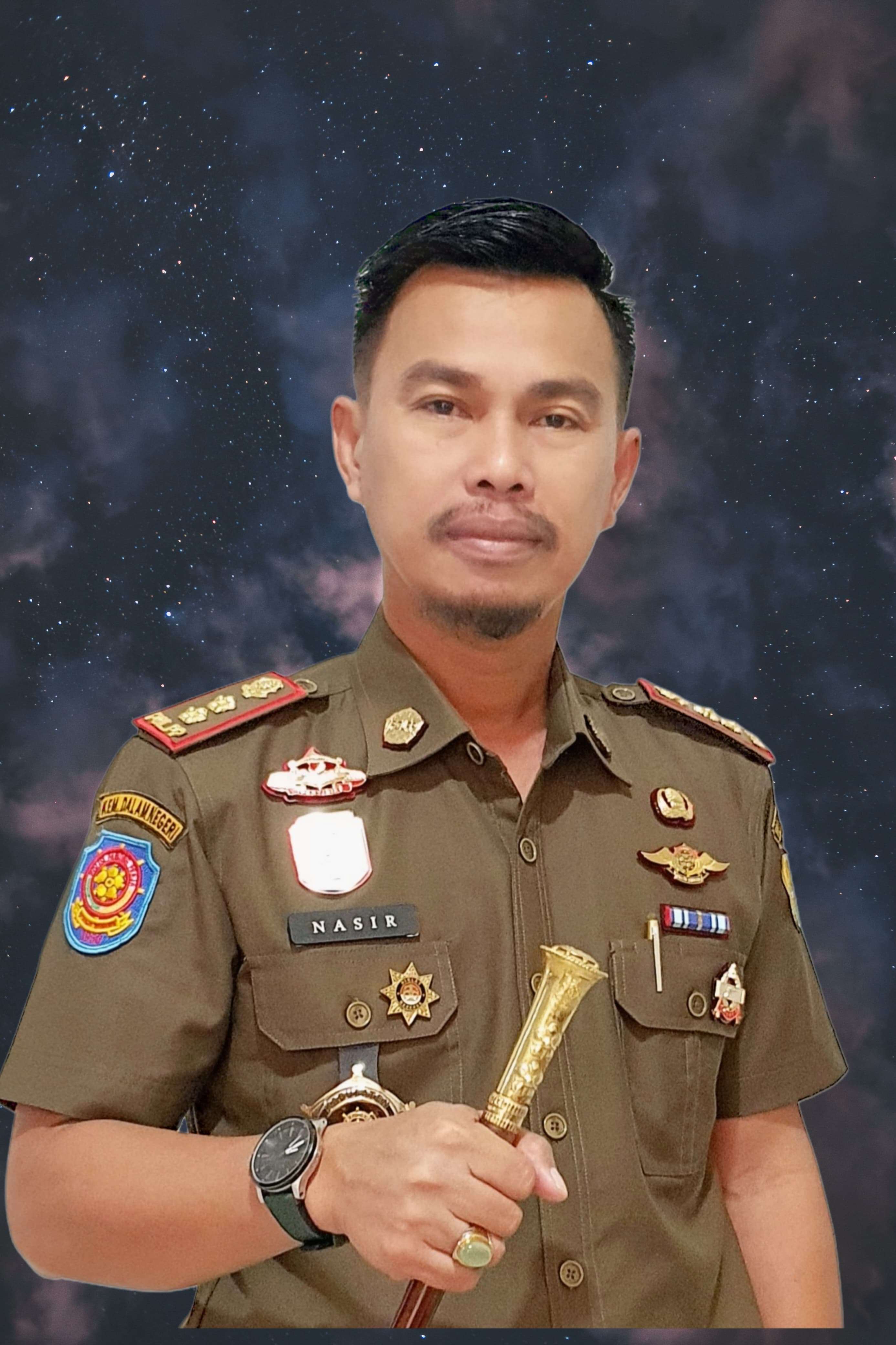 Kasat Pol PP Nasir Andimaka Pimpin Pengamanan Laga Semi Final Bupati Buol Cup 2025