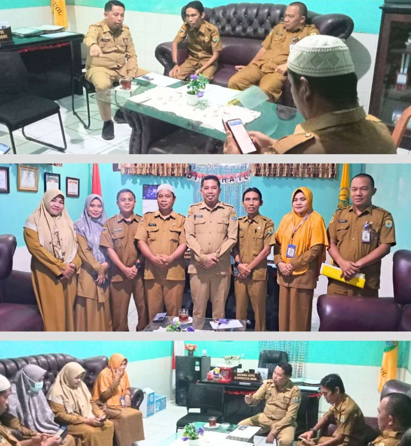 Rapat Layanan Tim Pengaduan Dukcapil Buol, Perkuat Pelayanan Administrasi Kependudukan