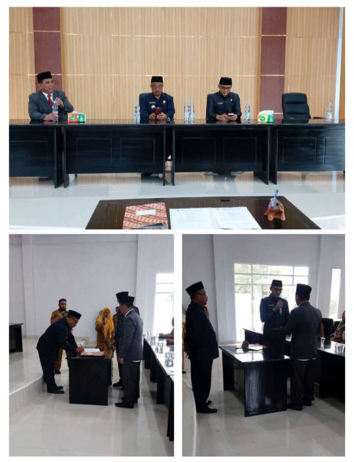 Serah Terima Jabatan Kadis Dikbud Buol Resmi Digelar, Sekda Tekankan Peningkatan Mutu Pendidikan