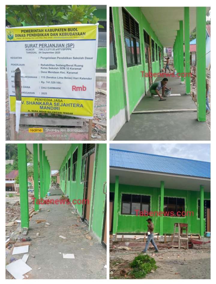 Dana DAU Rp741 Juta, Proyek SDN 10 Karamat Tak Rampung, Addendum Diduga Bermasalah