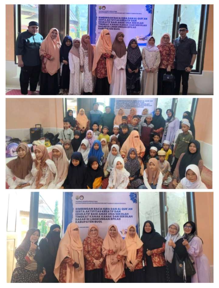DWP BPKAD Buol Gelar Kegiatan Rutin Bimbingan Baca Iqra dan Al-Qur’an, Wujudkan Visi Buol Agamis