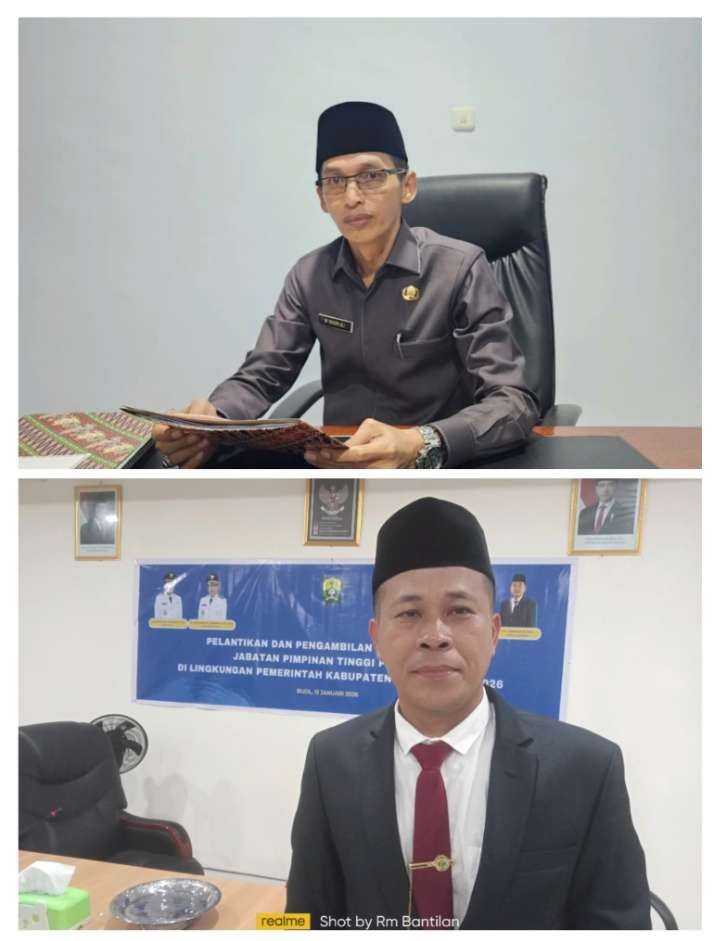 Kadis BPKAD Buol Sampaikan Ucapan Selamat kepada Kadis BPM yang Baru Dilantik