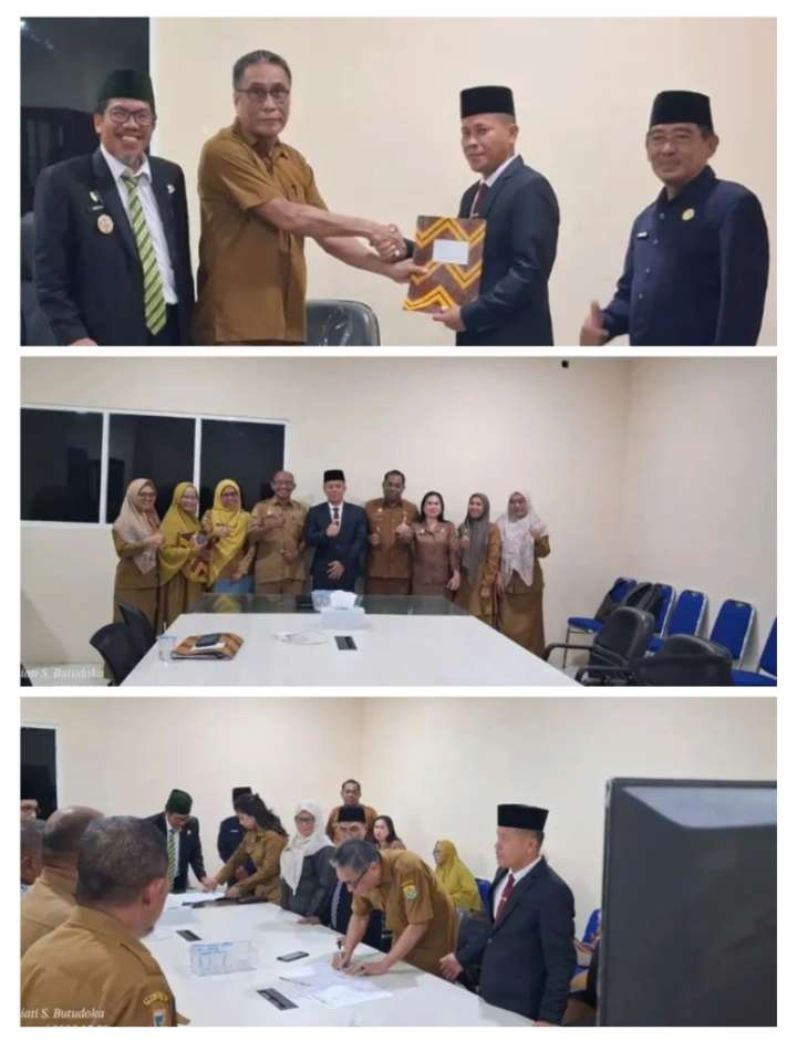 Serah Terima Jabatan Kepala Dinas PMD Kabupaten Buol Berlangsung Khidmat