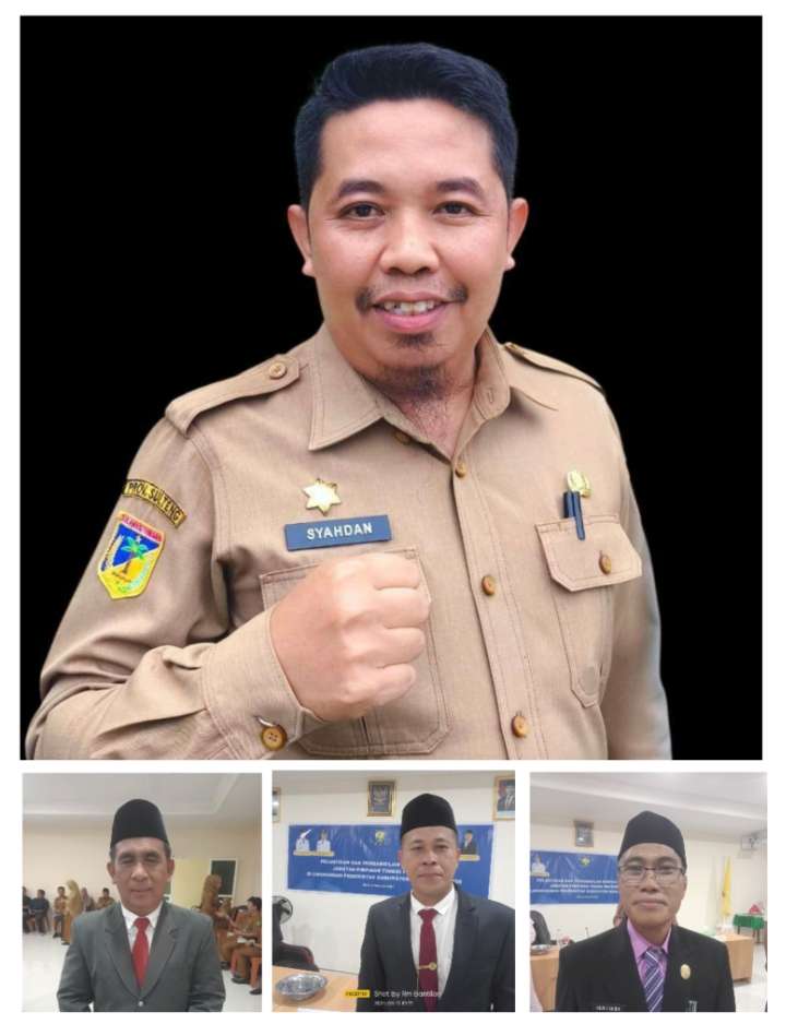 Kadis Dukcapil Buol Sampaikan Ucapan Selamat kepada Tiga Kadis yang Baru Dilantik