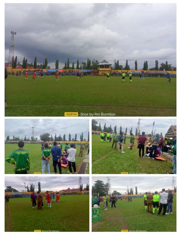 Sehat FC Menang 2–1 atas Dikbud FC, Semifinal Bupati Buol Cup Diwarnai Kartu Merah dan Pergantian Wasit