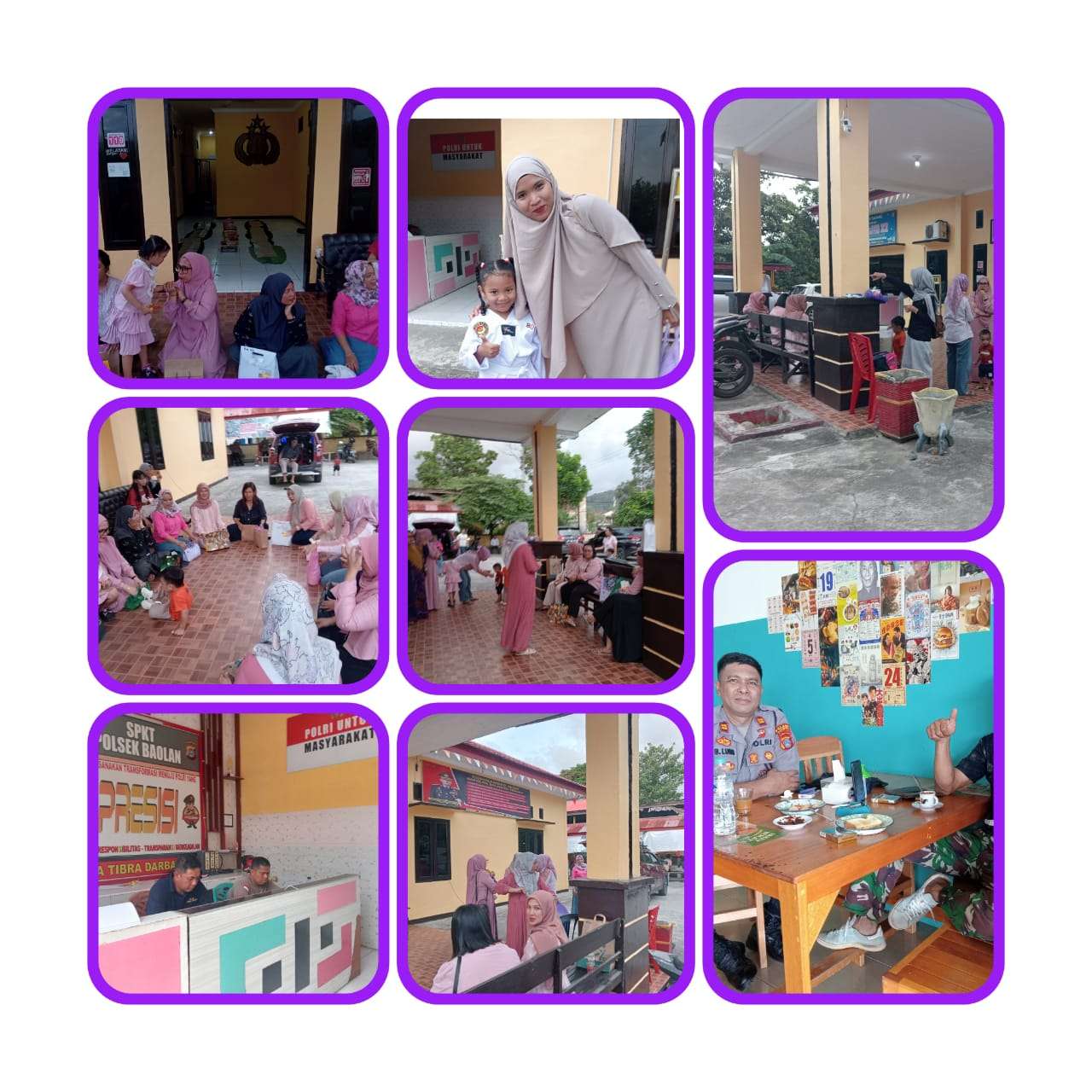 “Bhayangkari Polsek Baolan Rutin acara makan nasi liwet”Ini tujuan acara liwetan “Kata wakapolsek Baolan IPTU Subroto”