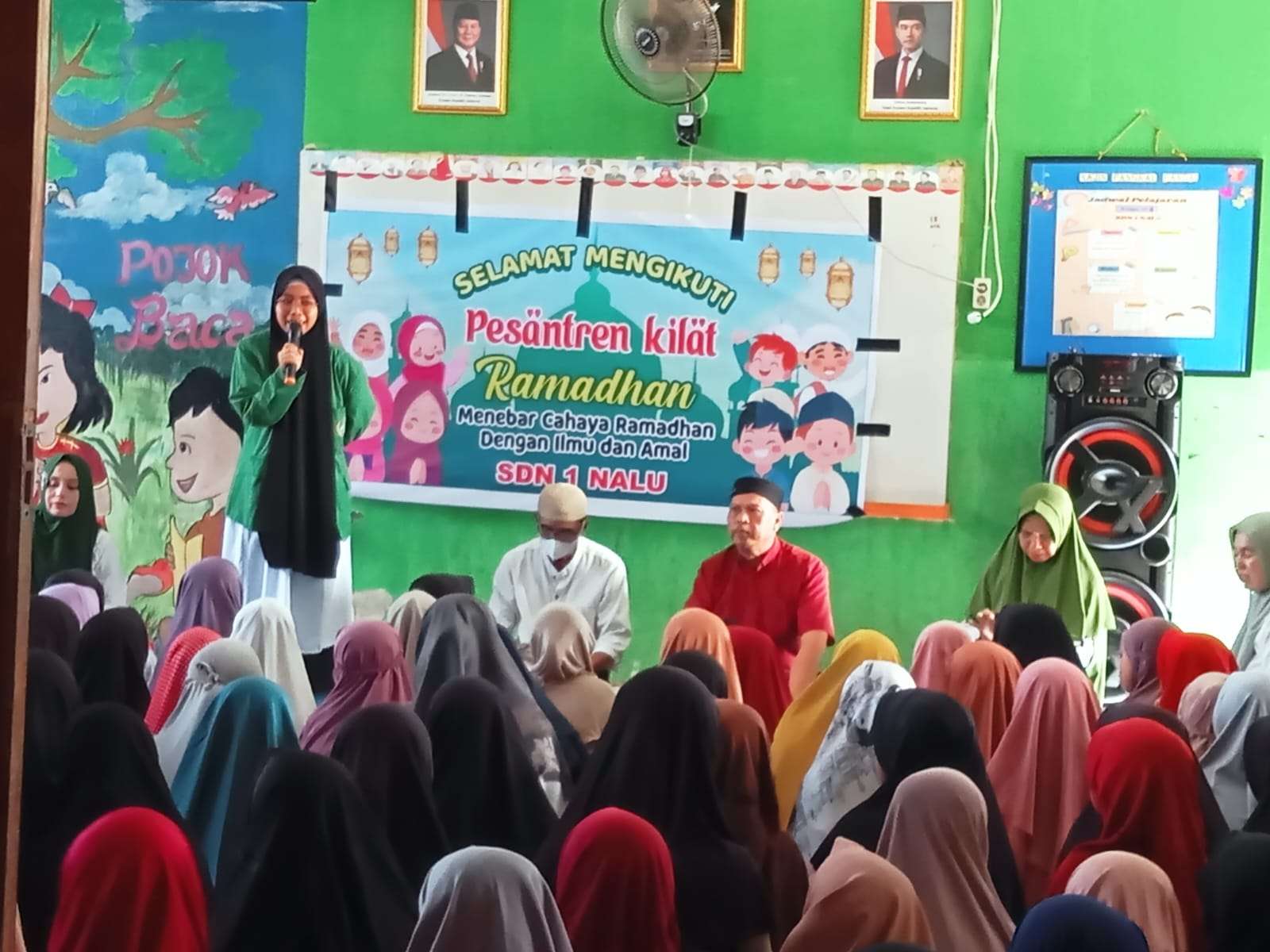 Hari Pertama Sekolah di Bulan Ramadhan, SDN 1 Nalu Gelar Pesantren Kilat