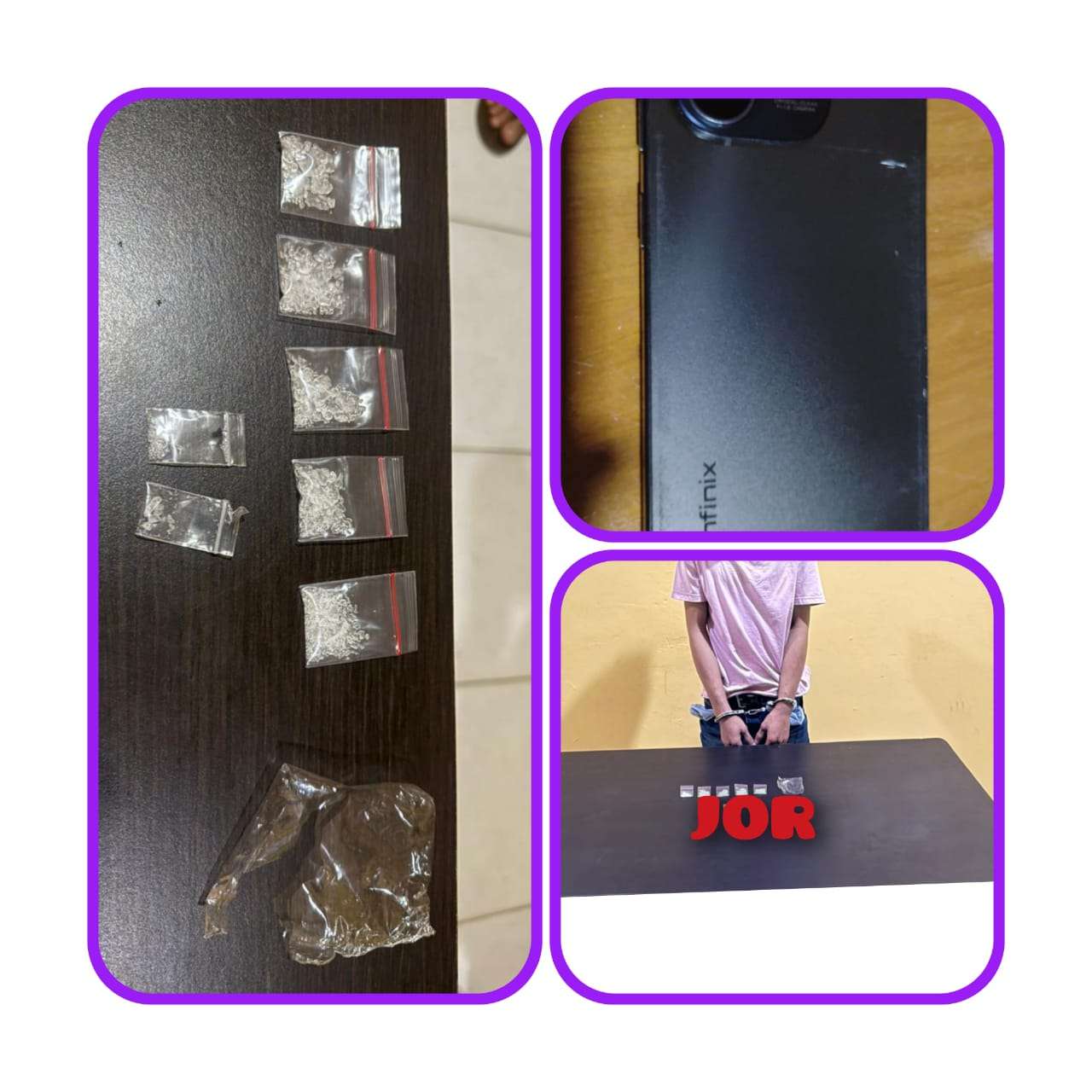 Pentolan “Pirex Mania” Dibekuk Satresnarkoba Polres Tolitoli, 6,22 Gram Sabu Diamankan