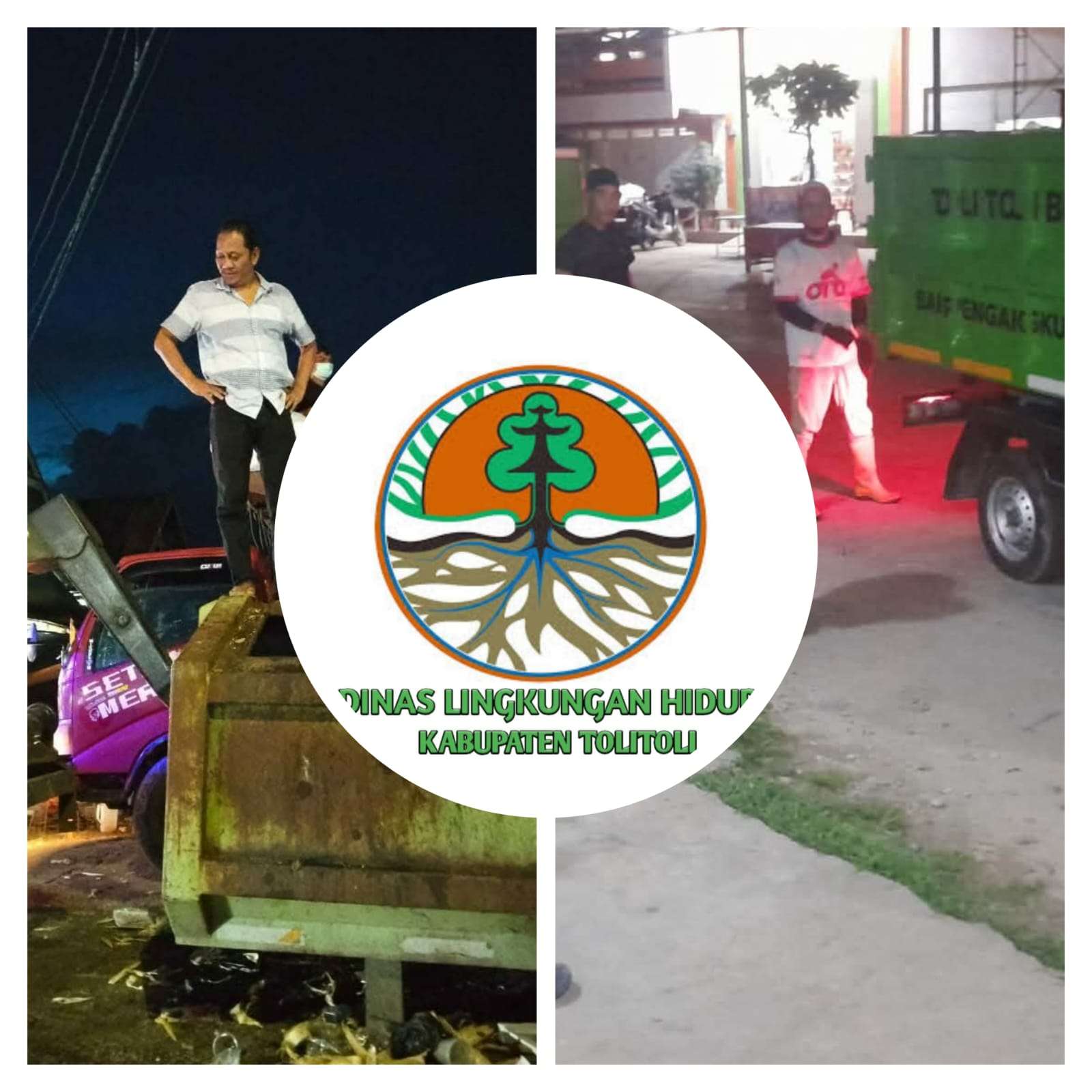 DLH Tolitoli Angkut Sampah Setiap Malam Ramadhan, Pagi Hari Kota Bersih