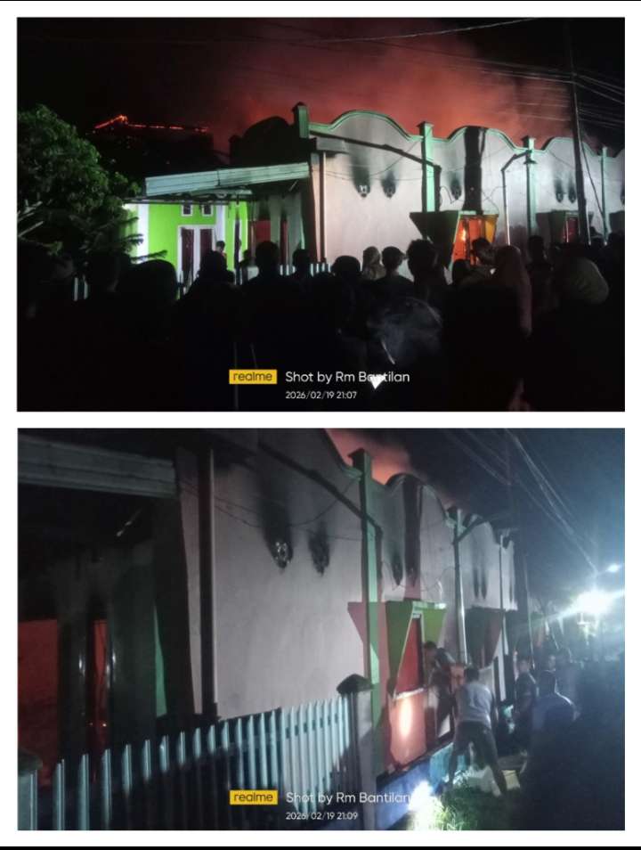 Kebakaran Landa Kelurahan Kali, Dua Rumah Dilaporkan Terbakar