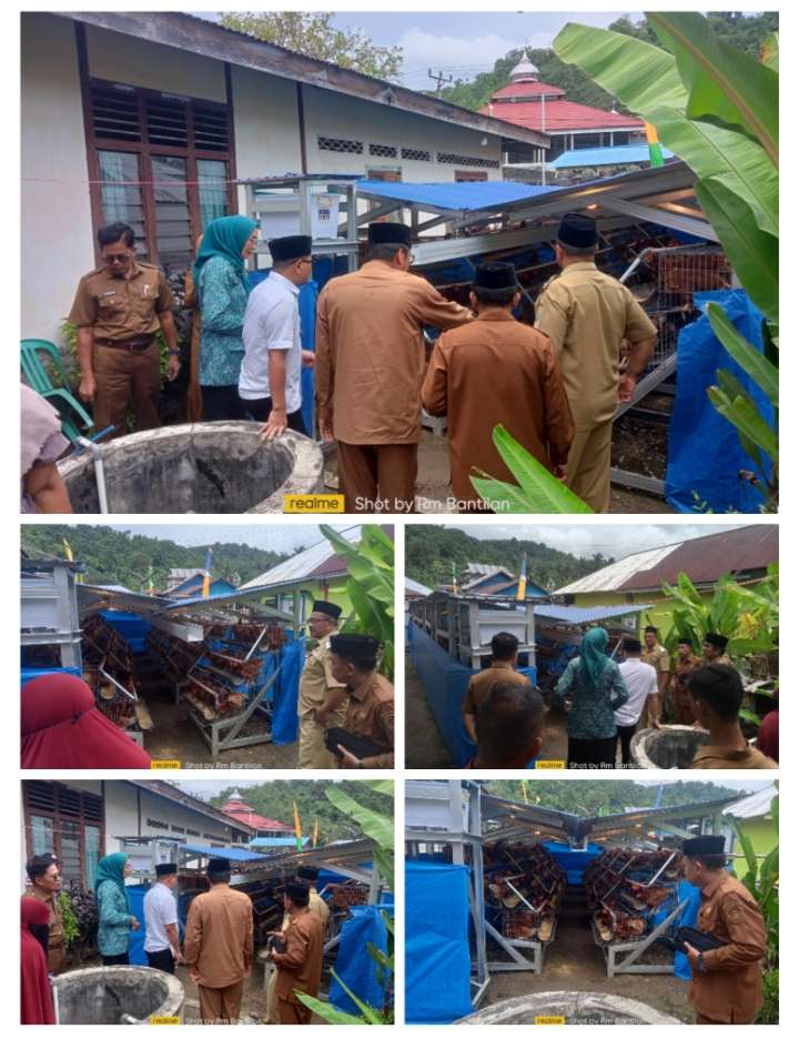Bupati dan Wakil Bupati Buol Tinjau Peternakan Ayam Petelur di Desa Dopalak