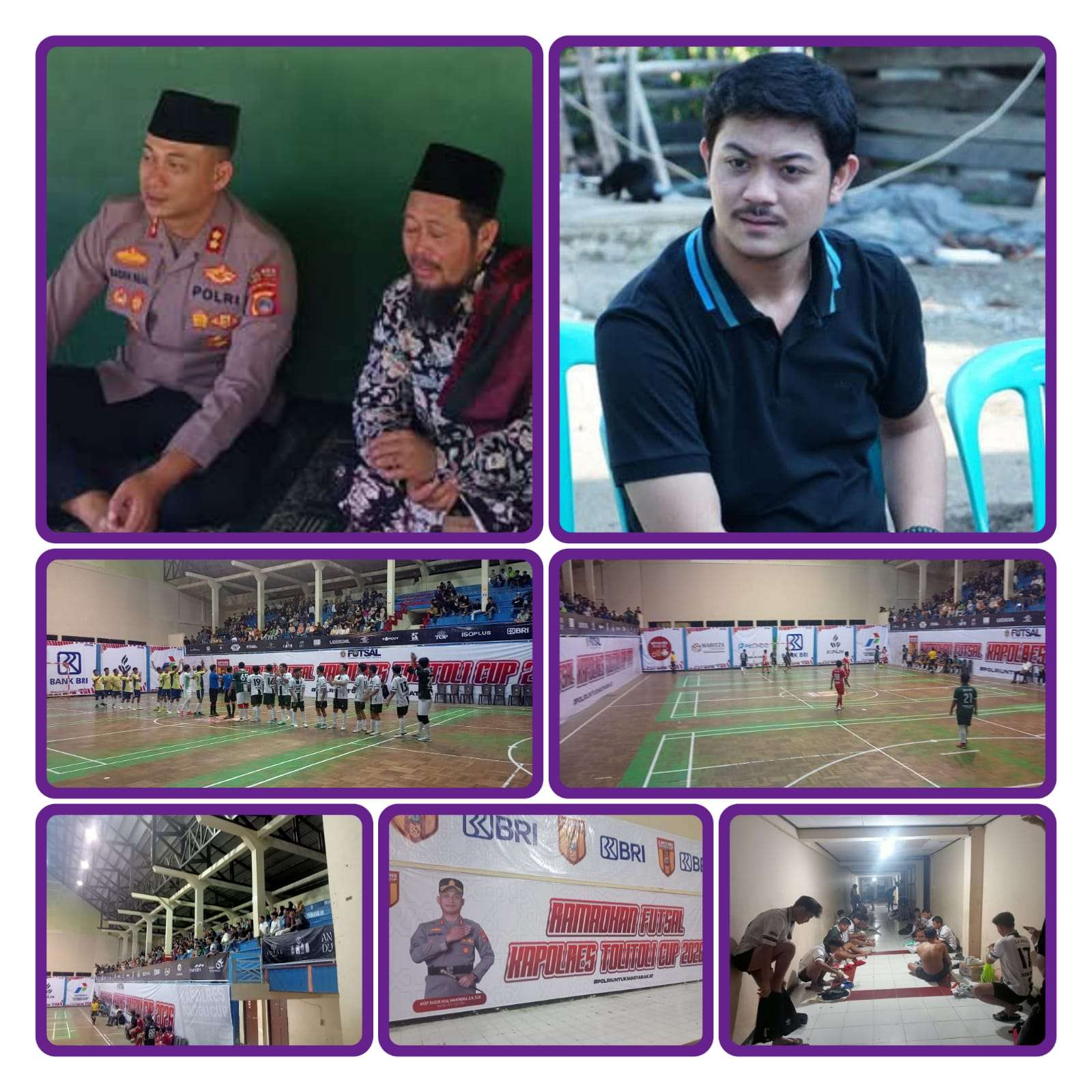 Turnamen Futsal Kapolres Cup di Mokkondogan Dinilai Mampu Tekan Balapan Liar di Kota Tolitoli