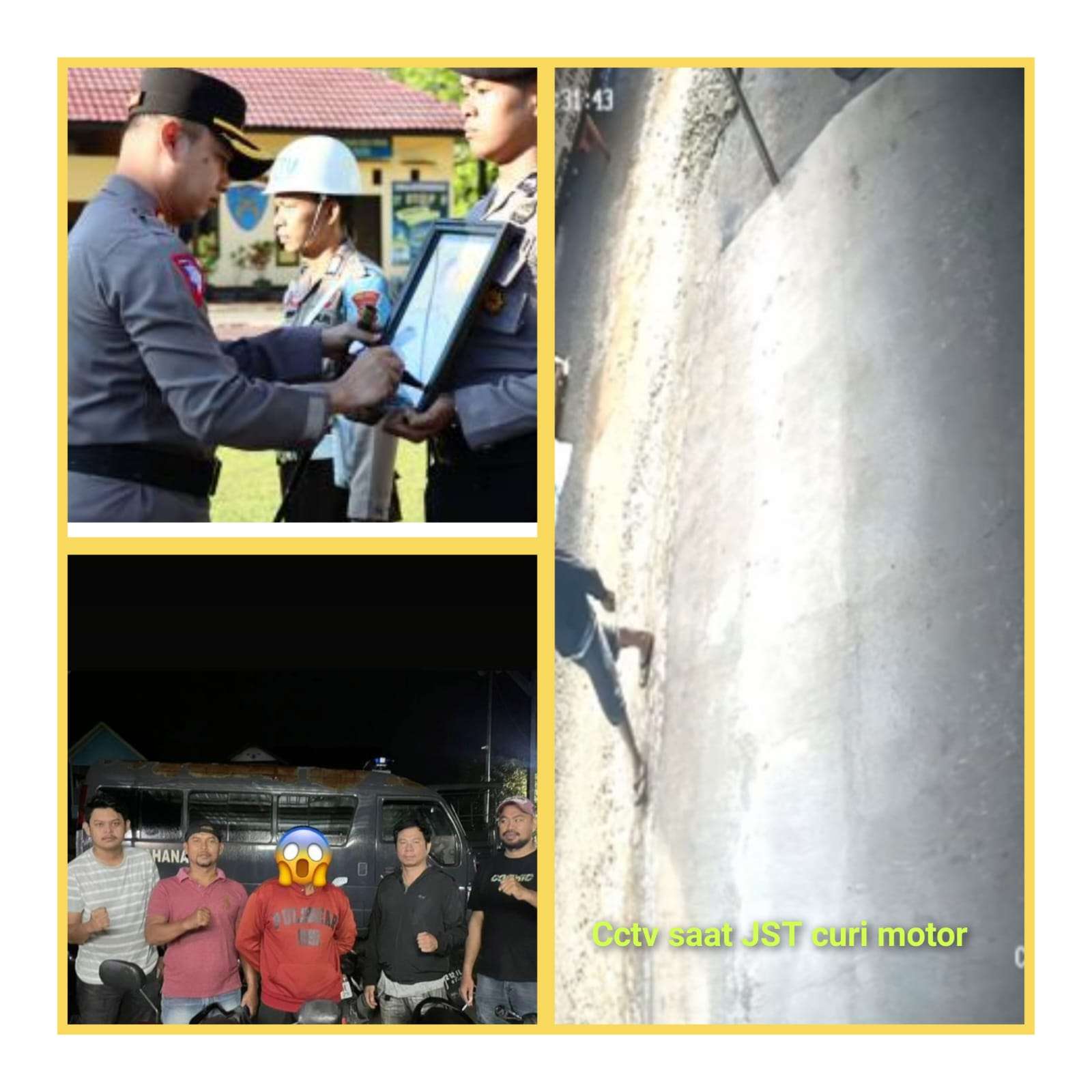 Mantan Polisi Ditangkap Curi Motor di Tolitoli, Reskrim Amankan Pelaku dalam 3×24 Jam
