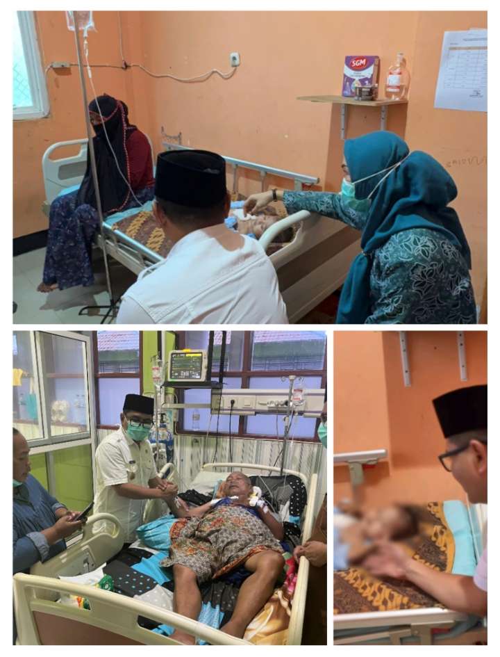 Bupati Buol dan Ketua TP-PKK Kunjungi RSUD Mokoyurli, Pantau Bayi Stunting Asal Lokodidi dan Pasien Rujukan ke Manado