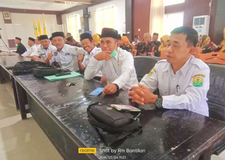 Camat Paleleh, Camat Gadung dan Kades Bulagidun Ucapkan Selamat atas Pelantikan Pj Kades Pinamula Baru