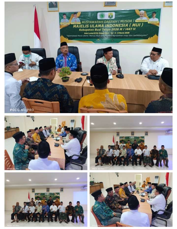 Musda MUI Buol Tetapkan Moh. Yamin Rahim Ketua Umum Periode 2026–2030