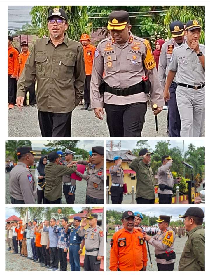 Pengamanan Lebaran 2026, Polres Buol dan Forkopimda Gelar Apel Pasukan