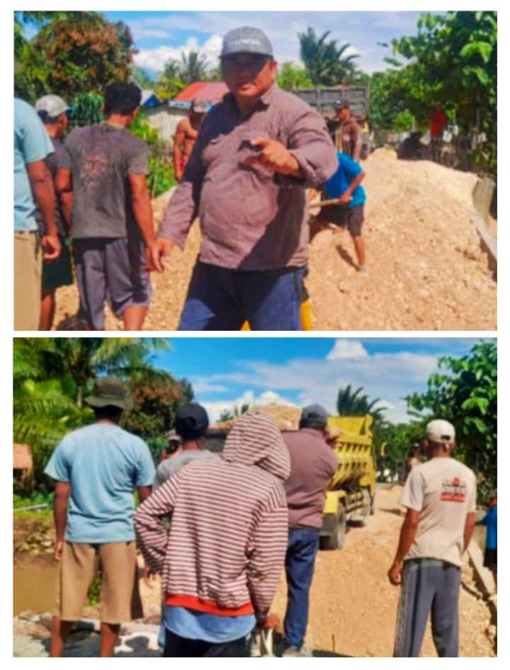 Anggota DPRD Dapil III Turun Tangan, Bersama Warga Benahi Jembatan Penghubung Bukal–Bokat