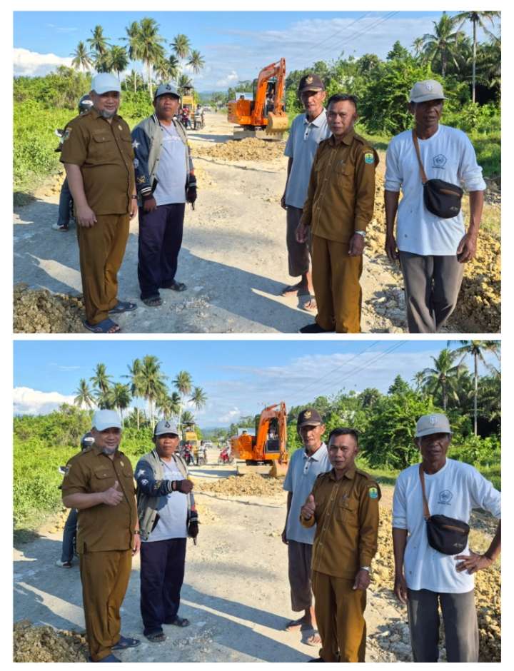 Gerak Cepat Kadis PU Darsyad, Penanganan Jalan Ruas Negeri Lama–Modo I Dimulai dari Desa Unone