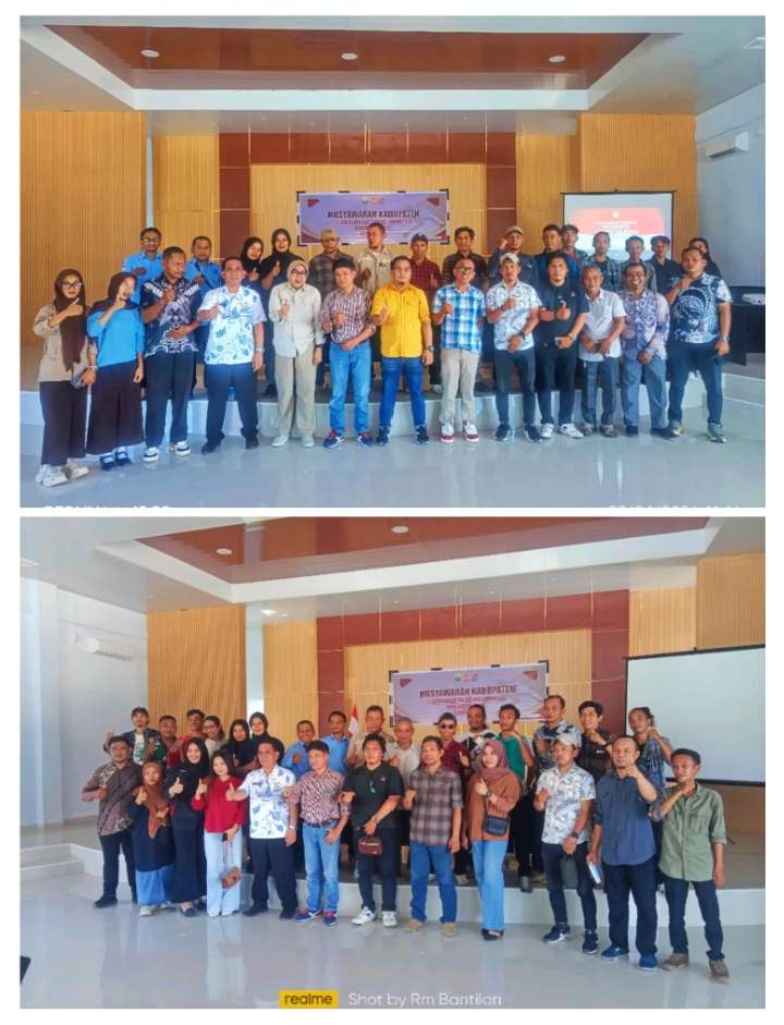 Mewakili Bupati, Kadis Dikbud Muhamad Singara Buka Muscab FPTI Buol, Sampaikan Pesan Penguatan Prestasi Atlet