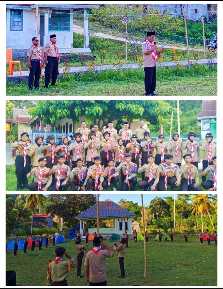 Kadis Dikbud Buol Muhamad Singara Buka Perkemahan Persiapan Jambore Nasional 2026