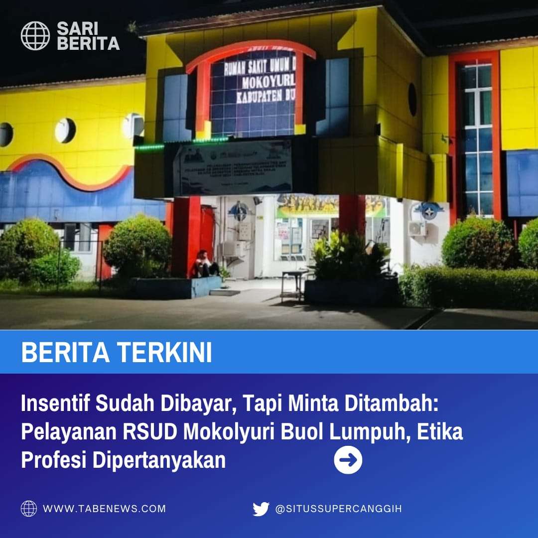 Insentif Jalan, Pelayanan Mandek: Publik Sorot Sikap Dokter RSUD Mokolyuri Buol