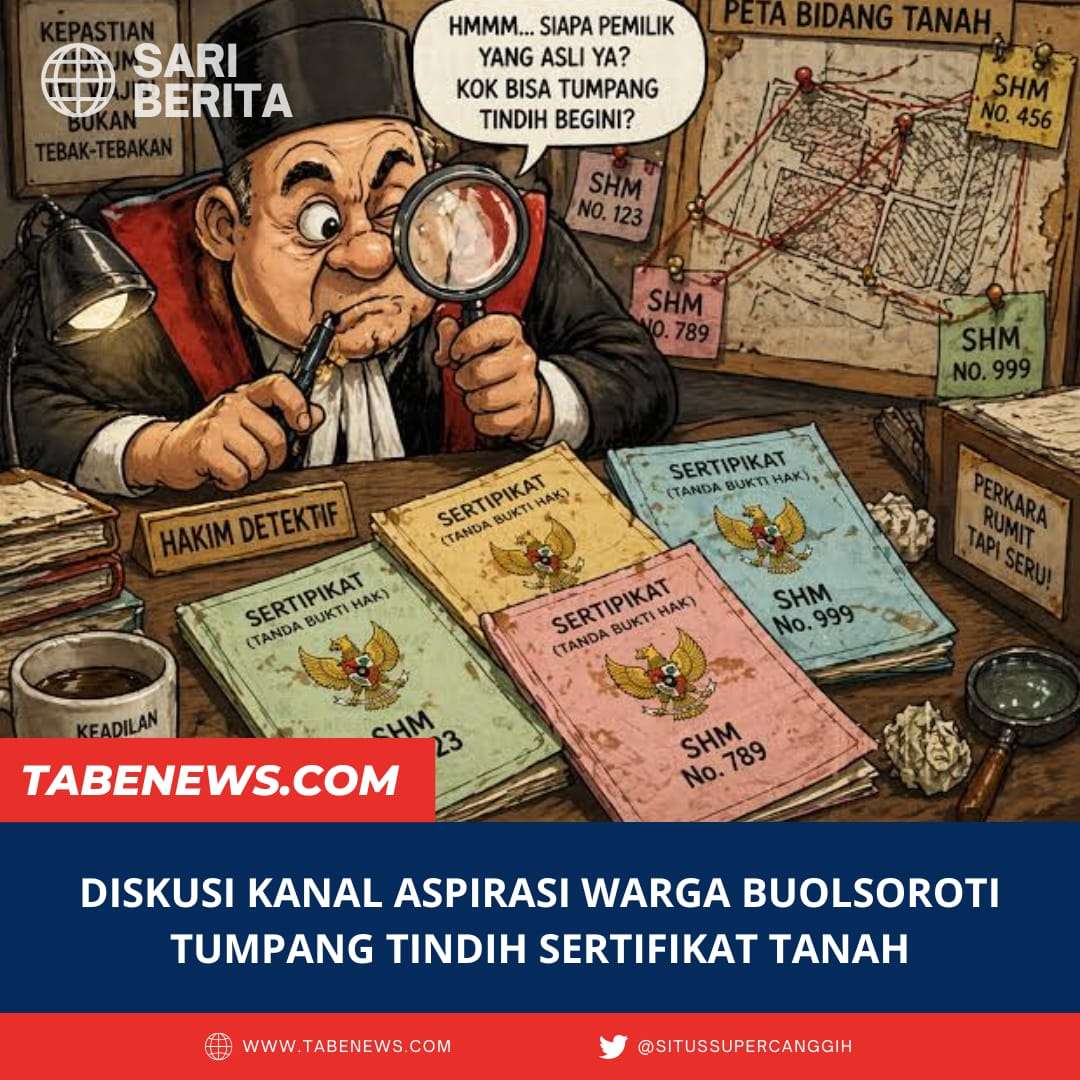 Diskusi Kanal Aspirasi Warga Buol Soroti Tumpang Tindih Sertifikat Tanah, Ini Rekomendasi Solusinya