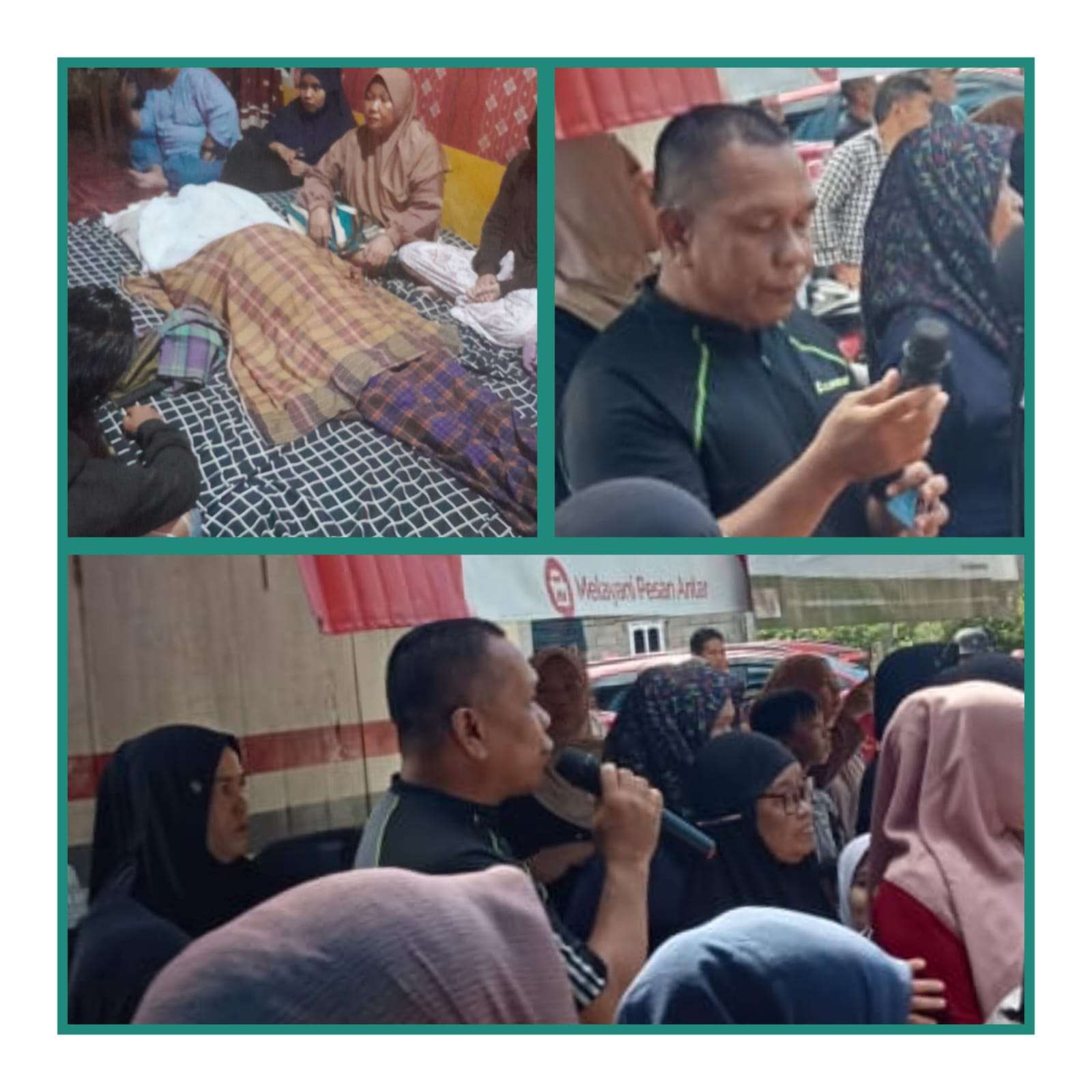 Suasana Haru Iringi Kepergian Rudi, Babinsa Kelurahan Baru Wakili Keluarga Sampaikan Permohonan Maaf
