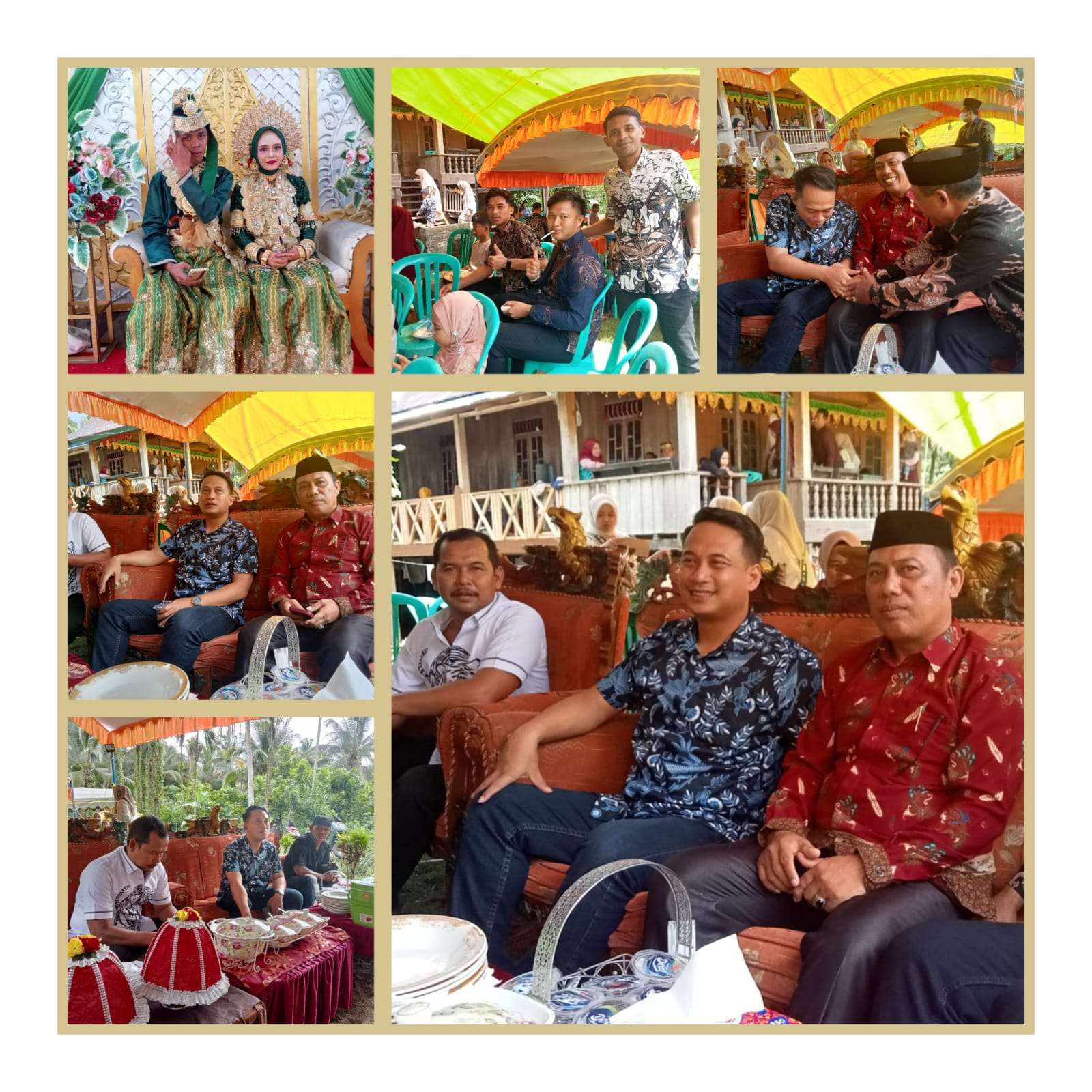 Kapolres dan Wakapolres Tolitoli Hadiri Mapparola Briptu Sapriadi di Kinapasan